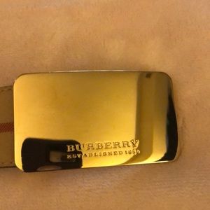Burberry Belt one size fits most